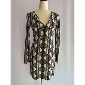 Diane Von Furstenberg Silk Mini Dress, size 2